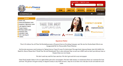 Desktop Screenshot of mudrafinance.com